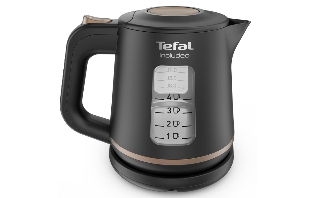Tefal Bouilloire Includeo KI5338 1 l, Noir