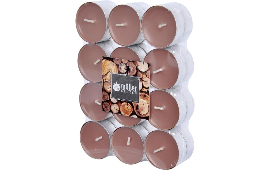 müller Kerzen Bougie parfumée Sandalwood 24 pièces