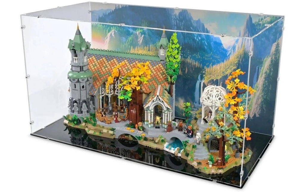 iDisplayit Modules de construction Présentoir en acrylique pour LEGO 10316 Le Seigneur des Anneaux