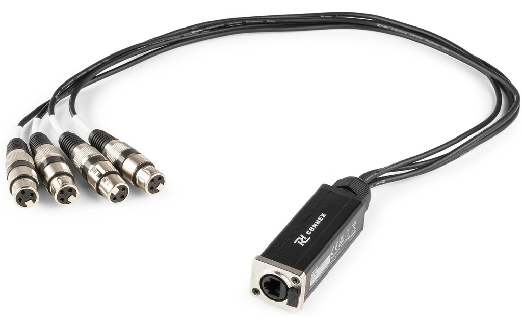 PD Connex CX192 XLR 3 pôles, femelle - RJ45 0.7 m