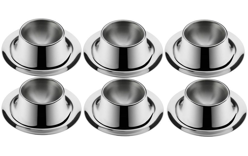 WMF Coquetier 6 pièces, acier inoxydable