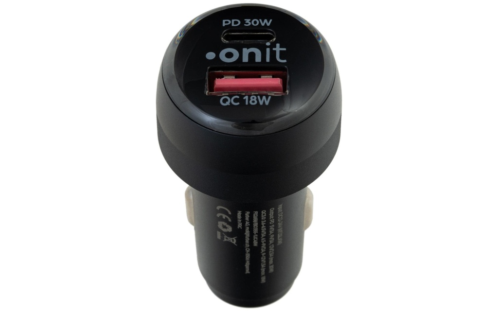 onit Chargeur de voiture Dual 48 W PD