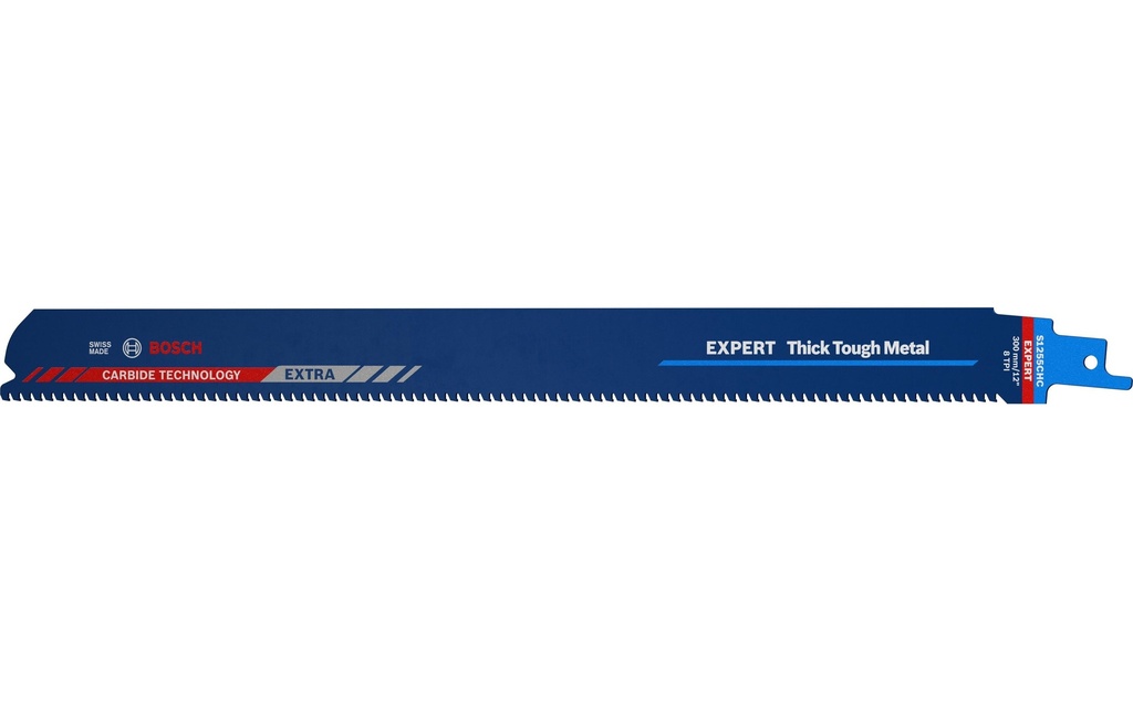 Bosch Professional Lame de scie sabre EXPERT Thick Tough Metal S 1255 CHC, 10 pièces