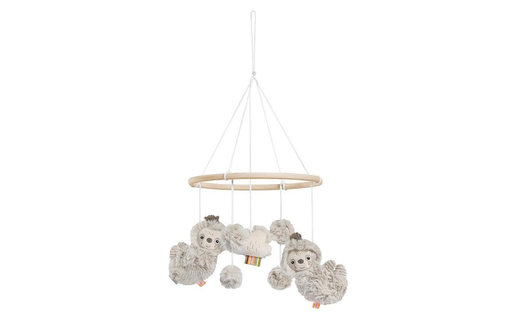 fehn Mobile en bois paresseux Beige/Gris