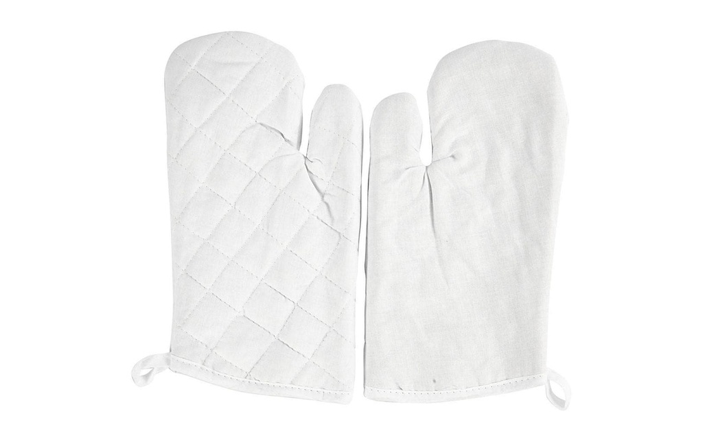 Creativ Company Gant pour le grill 18 x 28 cm 2 Pièce/s, Blanc