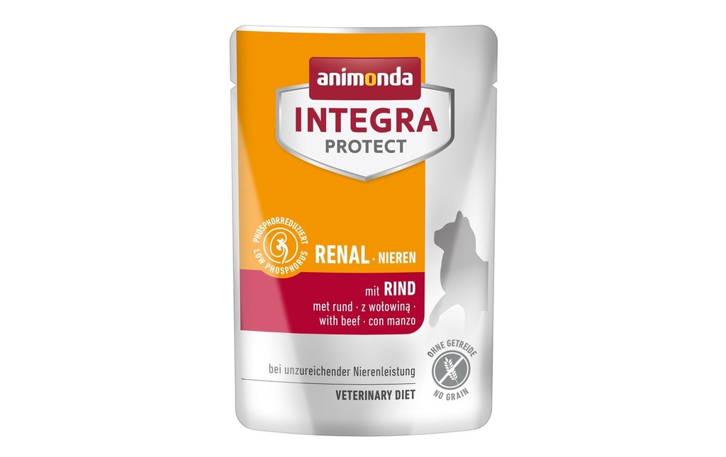 Animonda Integra Protect Nourriture humide Renal avec du bœuf, 85 g