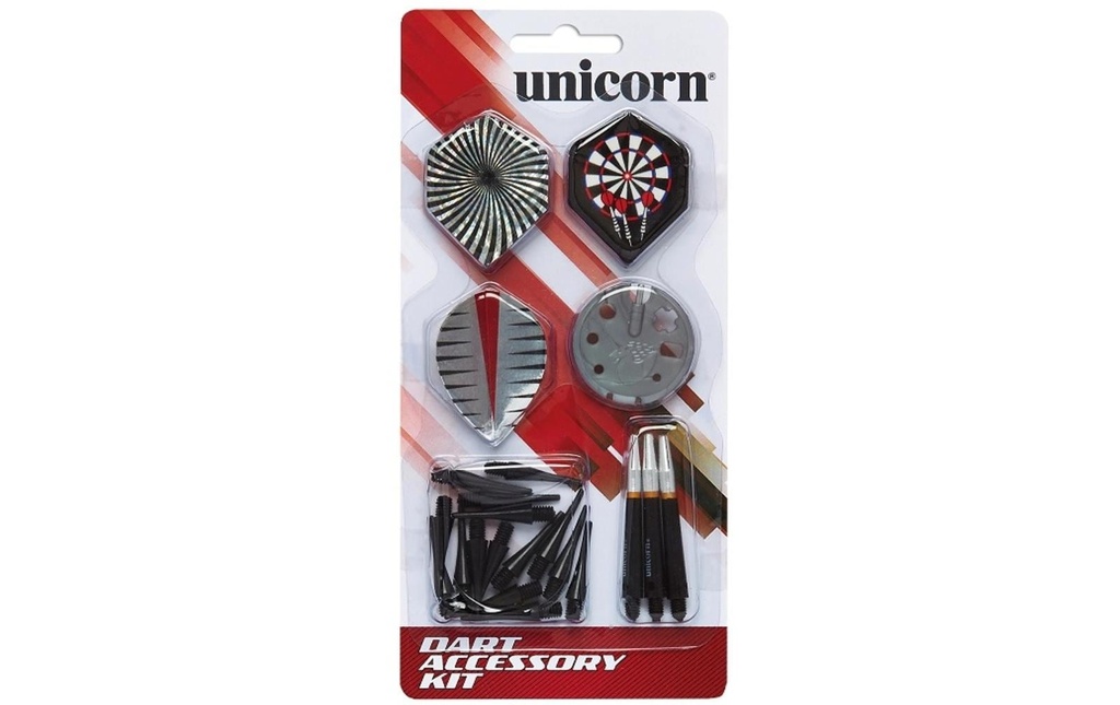 Unicorn Fléchettes Fléchettes à pointe souple Kit d'accessoires