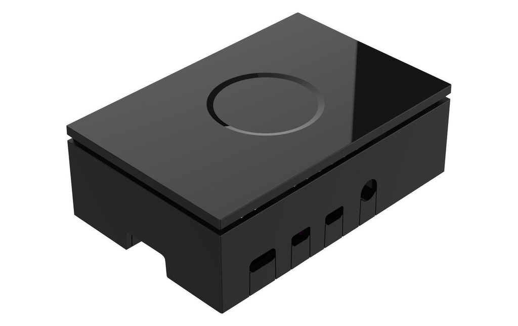 Raspberry Pi Boîtier pour Raspberry Pi 4 Model B Noir