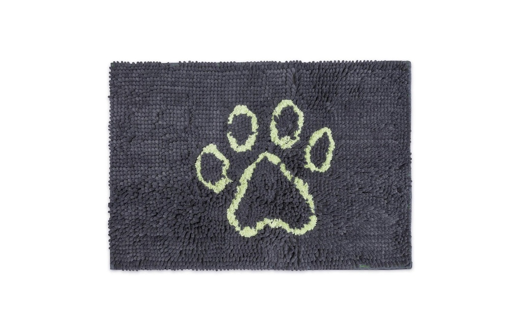 Dogs smarter by design Tapis antipoussière Dirty Dog Door Mat Cool Grey L