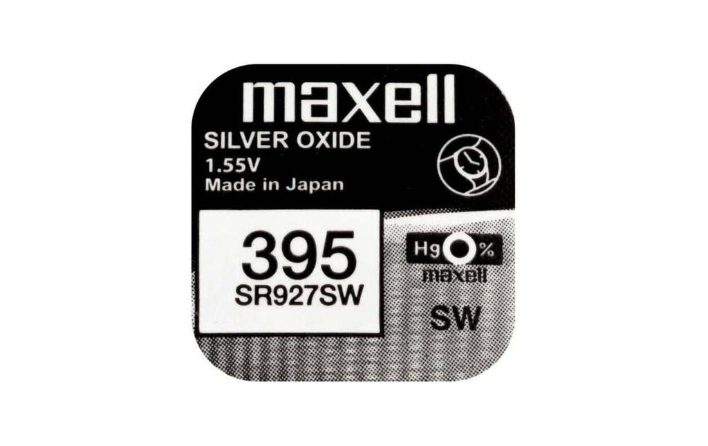 Maxell Europe LTD. Pile bouton 395 SR927SW , 10 Pièce/s