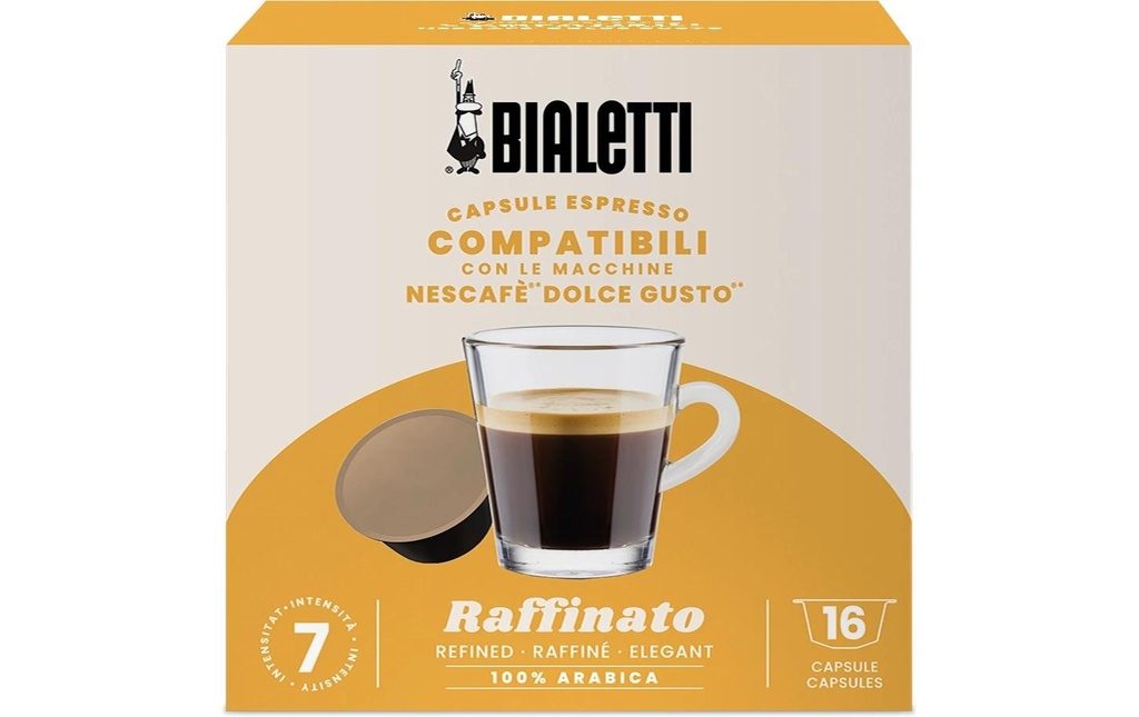 Bialetti Capsules de café Raffinato Dolce Gusto 16 Pièce/s