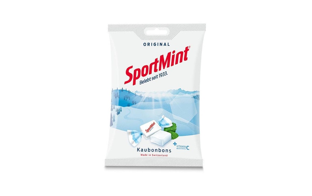SportMint Bonbons à mâcher Original 125 g