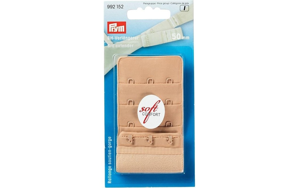 Prym Extension du soutien-gorge peau, 50 mm