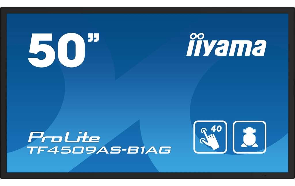 iiyama Écran tactile ProLite TF5039AS-B1AG  49.5