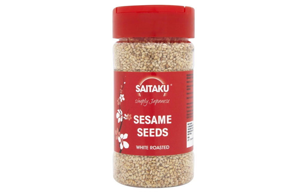 Saitaku Sesame Seeds White Roasted 95 g
