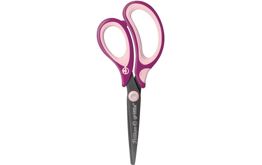 Pelikan Ciseaux Griffix 15 cm pour droitiers, Sweet Berry