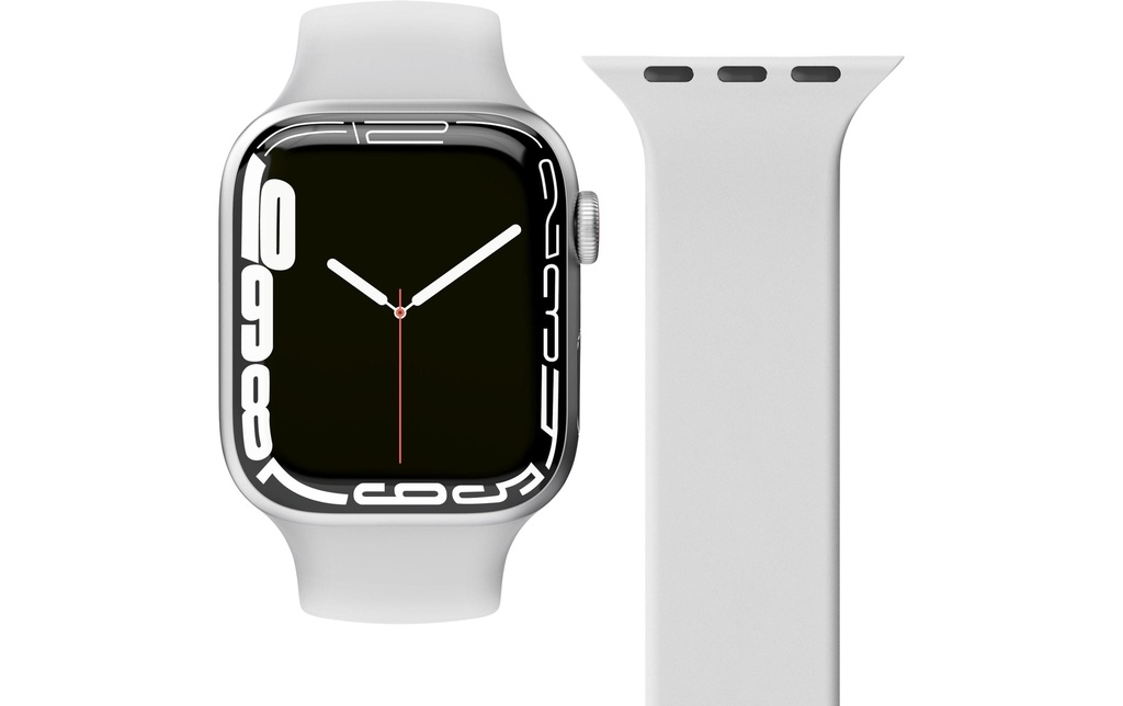 Vonmählen Solo Loop Apple Watch L 44/45/46/49 mm Light Gray