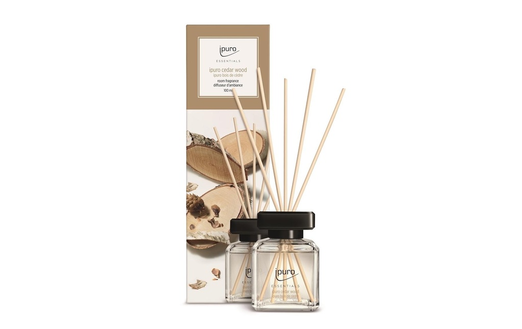 ipuro Bâtonnets parfumés Cedar Wood 100 ml 100 ml