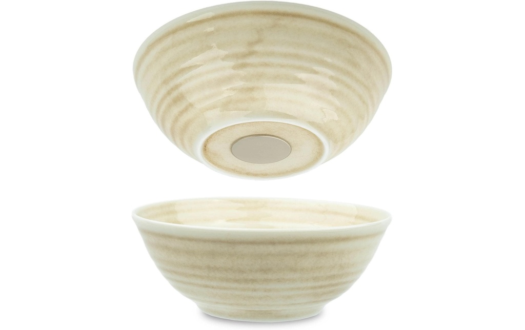 Silwy Bols magnétiques en porcelaine SAND 16 cm