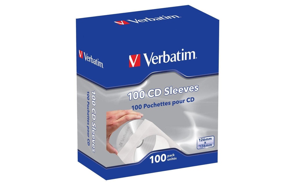 Verbatim Étui à CD 49976 Blanc