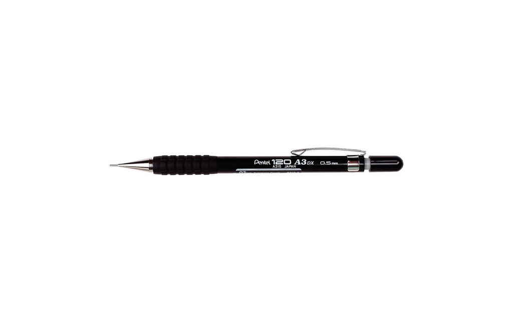 pentel Porte-mines 120 0.5 mm, Noir