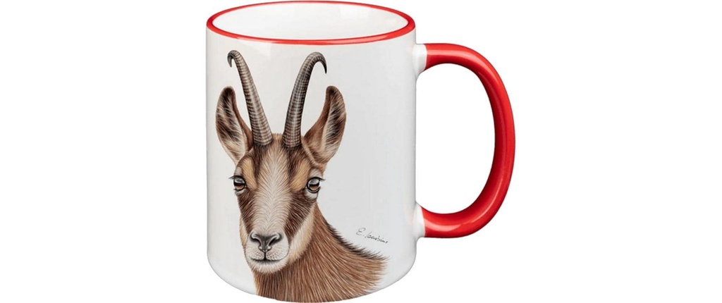 creanorm Tasse chamois 330 ml, 1 Pièce/s, Rouge