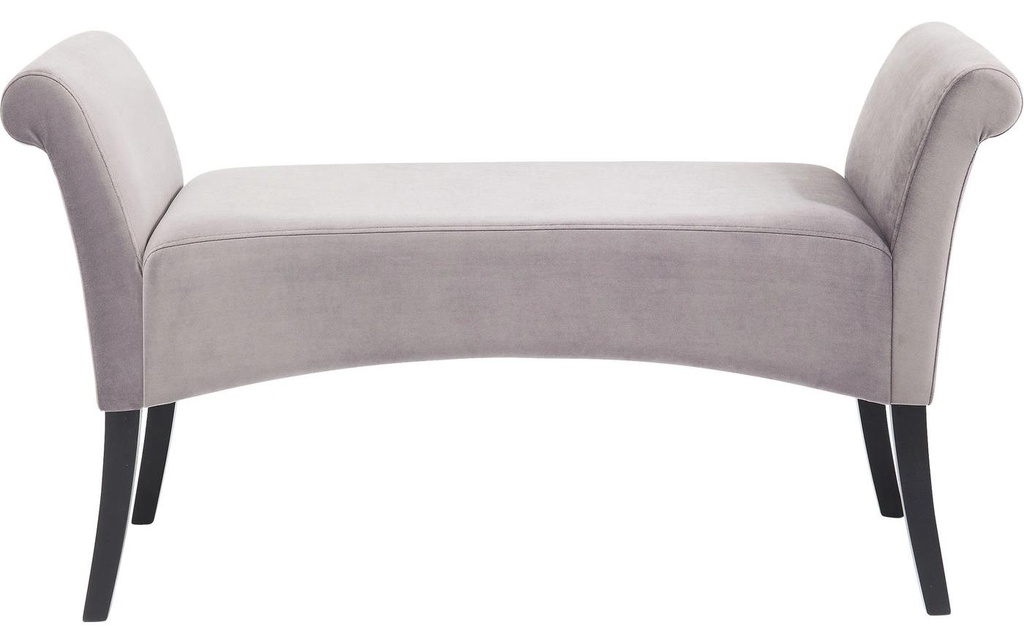 Kare Banc Motley Velvet 107 cm, gris