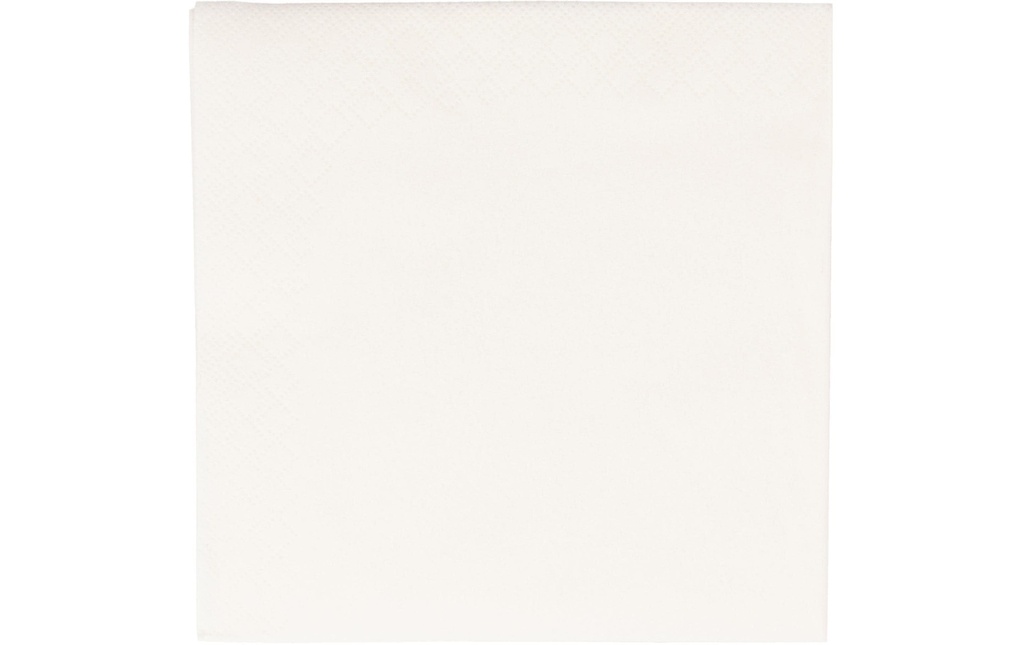 ELCO Serviettes en papier 33 cm x 33 cm, 100 Pièce/s, Crème