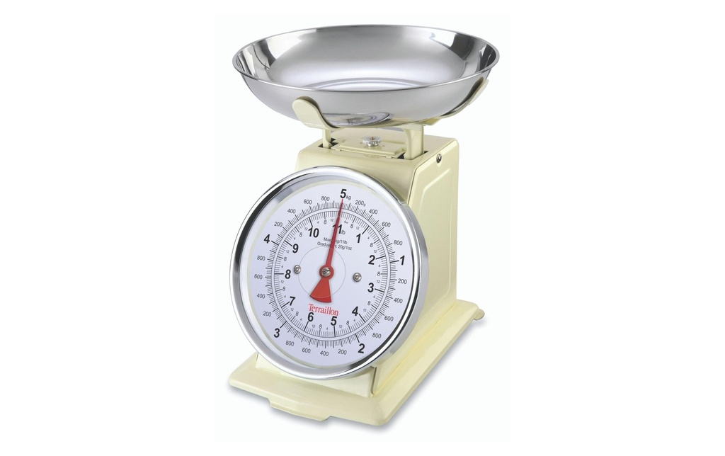 Terraillon Balance de cuisine Trad 500 Crème