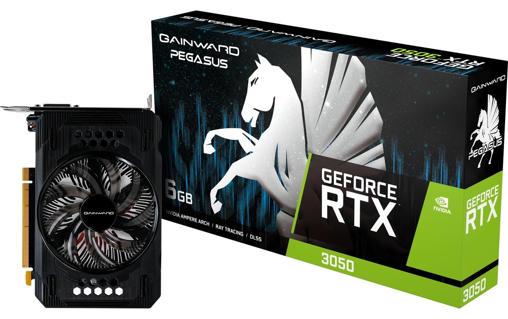 Gainward Carte graphique GeForce RTX 3050 Pegasus, 6GB GDDR6