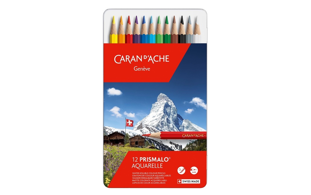 CARAN D'ACHE Crayons de coul.Prismalo 12pce (12 pces)