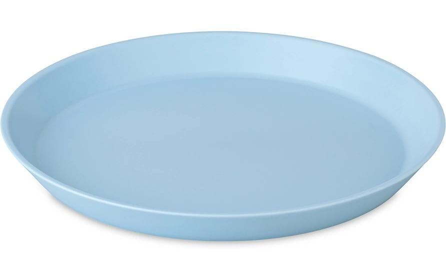 Koziol Assiette non décorative Connect 20,5 cm, 1 Pièce/s,Bleu