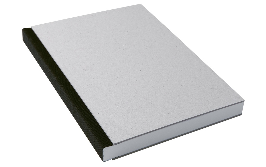 KUNST&PAPIER Carnet d'esquis.projet noir A5 (144 pces)
