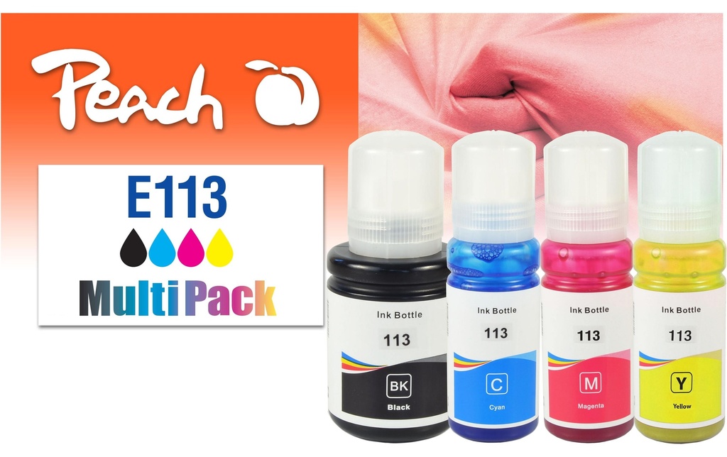 Peach Encre Epson CISS 113 MultiPack C/M/Y/BK