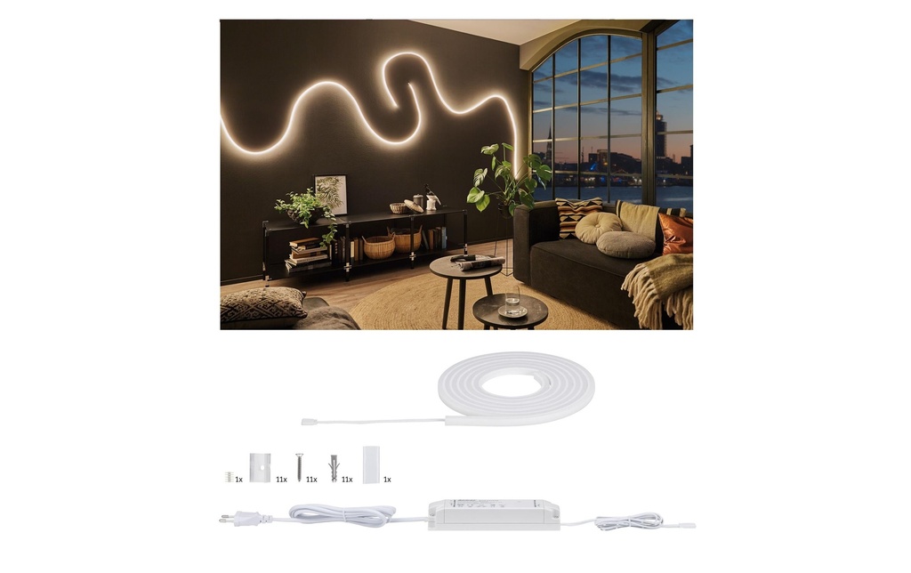 Paulmann Ruban à LED MaxLED Flow 2700 K, 3 m Ensemble de base