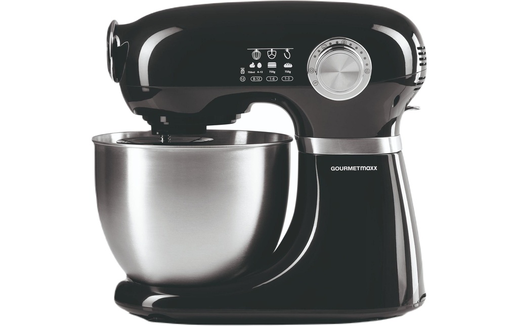 GOURMETmaxx Robot ménager Noir