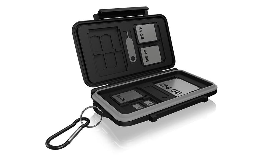 ICY BOX Conteneur de carte mémoire IB-AC620-CR
