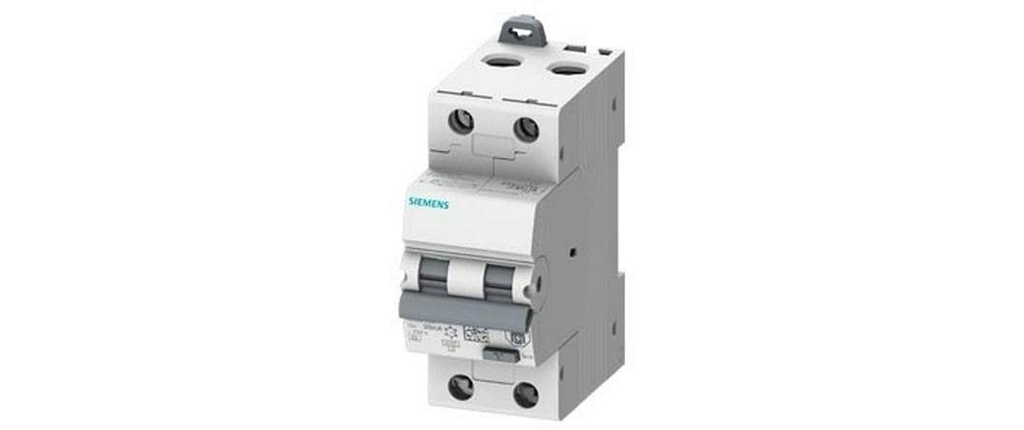 Siemens FI / LS 6 kA, 2P type A, 30 mA, C-Char, In: 20A Un: 230 V