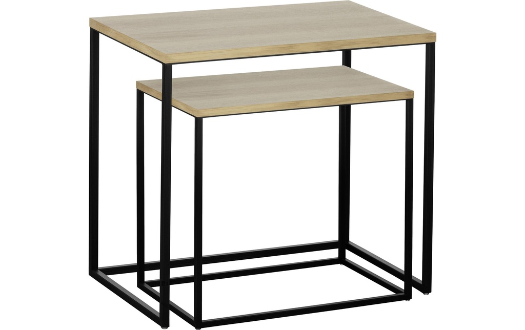 EGLO Table d'appoint Tozawa Lot de 2
