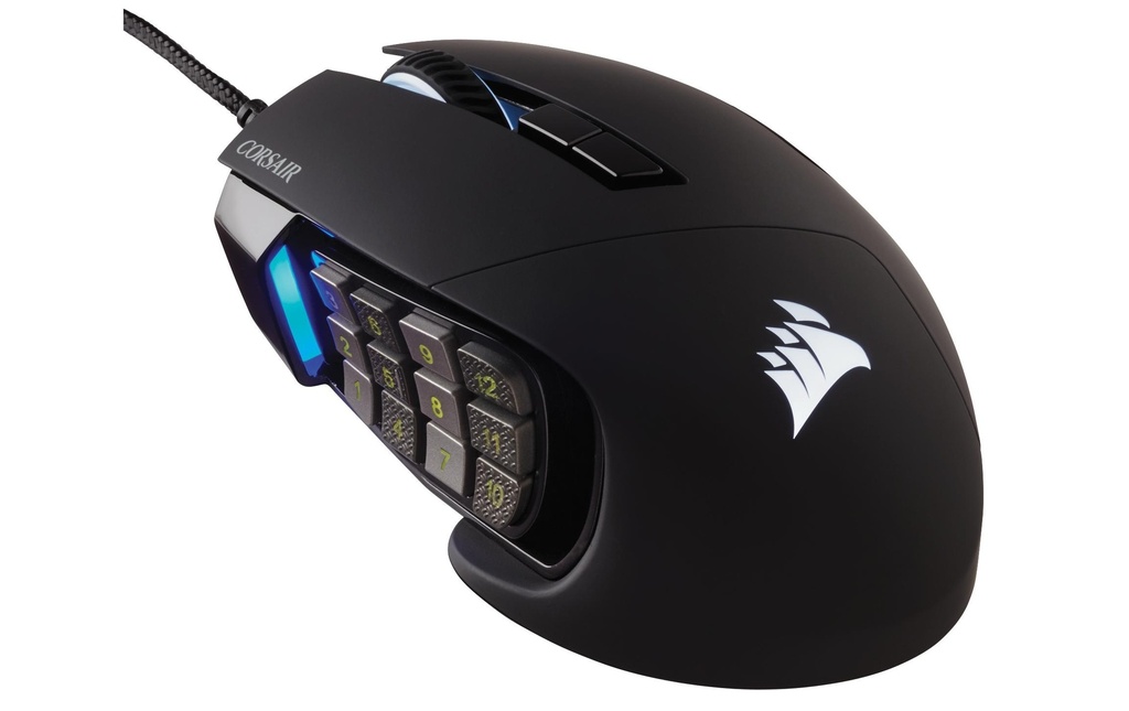 Corsair Souris de gaming Scimitar RGB Elite iCUE noir