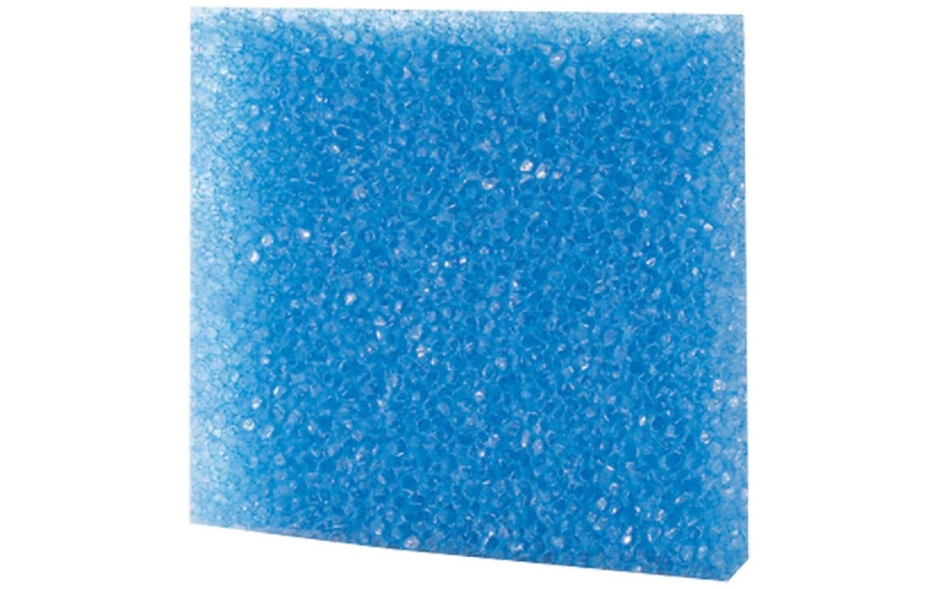 Hobby Aquaristik Accessoires de filtration Mousse filtrante grossière, Bleu, 50 x 50 x 3 cm