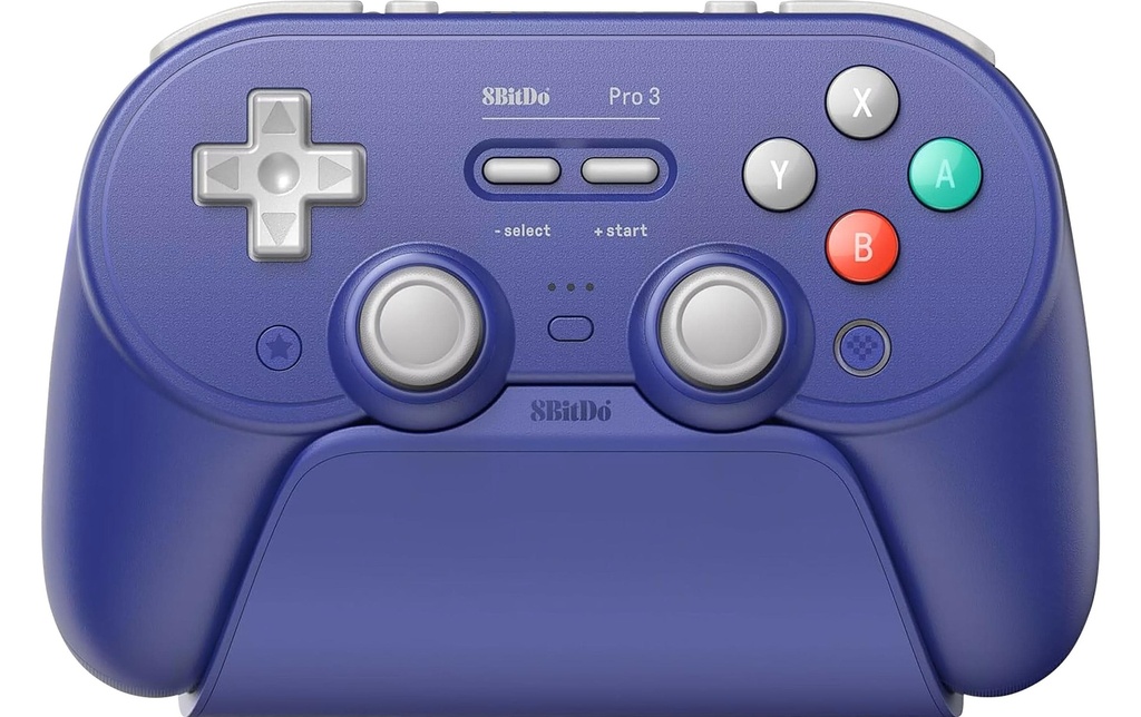 8bitdo Manette Pro 3 Wireless PC/NSW2/NSW/Mobile Pourpre