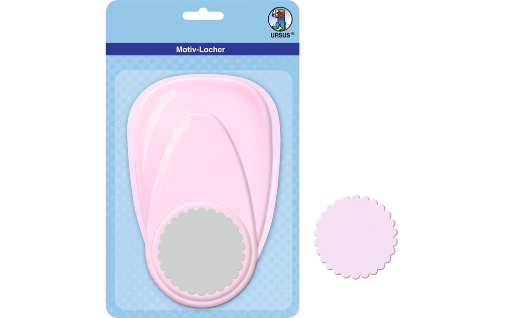 URSUS Perforatrice à motif Jumbo 7.6 cm, cercle