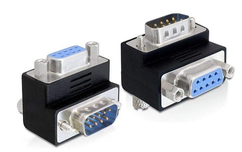 Delock Adaptateur d’angle DB9 RS-232, f 90°