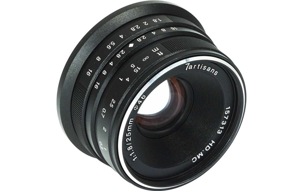 7Artisans Longueur focale fixe 25mm F/1.8 – MFT