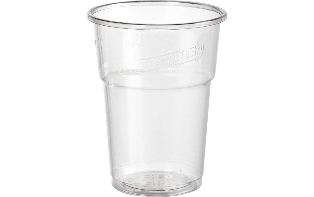 Duni Gobelets jetables 250 ml de peinture de remplissage PLA 50 Pièce/s