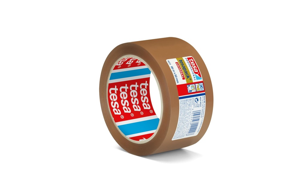 tesa Professional 4024 tesapack Universal 50 mm x 66 m, Brun