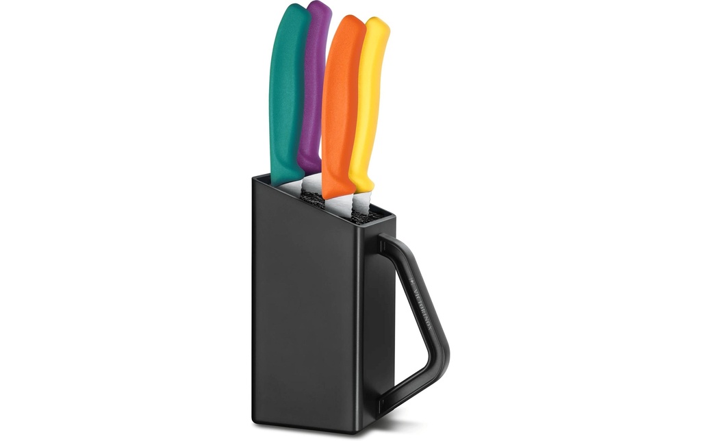 Victorinox Kits de bloc de couteaux avec couteaux Swiss Classic, 5 pièces