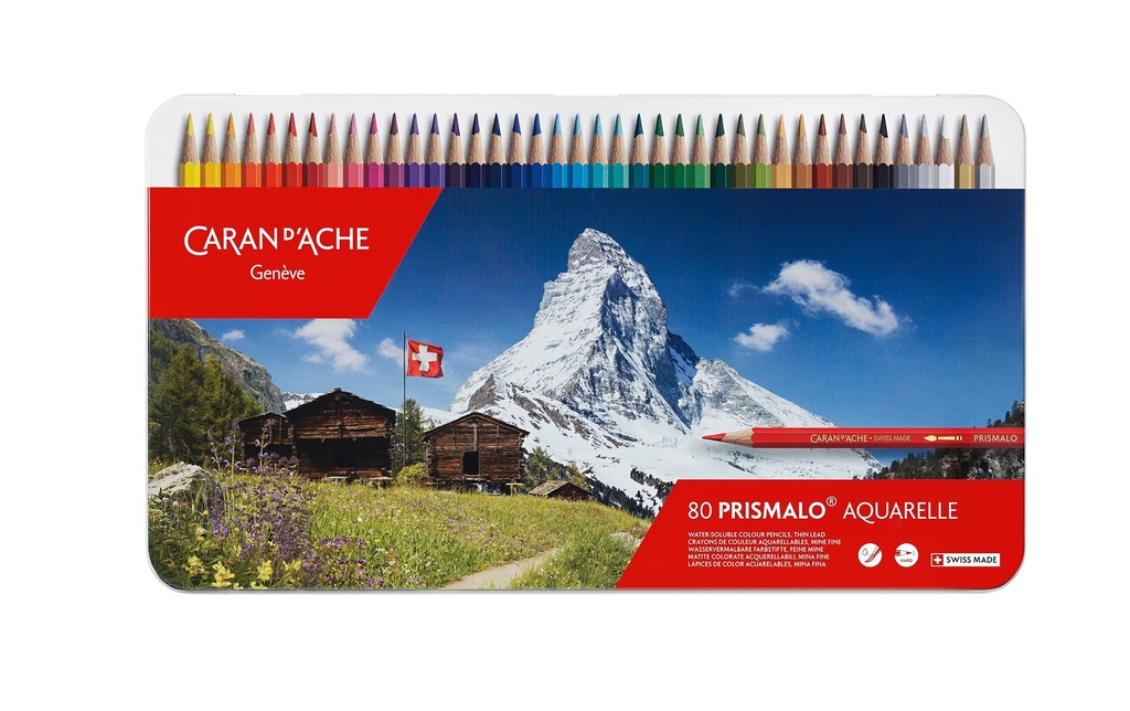 CARAN D'ACHE Crayons de coul.Prismalo 80pce (80 pces)