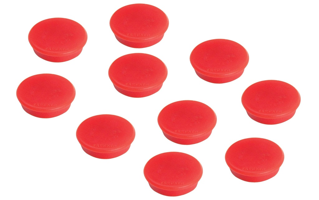Franken Aimant Ø 24 mm, 10 Pièce/s, Rouge